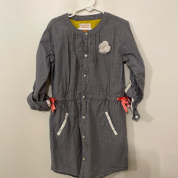 Eddie & Stine by Eddie Bauer shirt dress size 6x - Picture 1 of 6